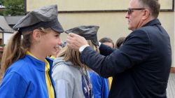 czapka "rogatywka" wyznaczała kapitana drużyny