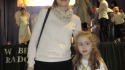 Ania z mamą