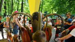 Kudowa Zdrój. Pijalnia mineralnej wody przy promenadzie