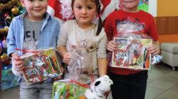 Lenka, Alan i Wiktor z Mikołajem