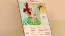 Plakat przedstawienia teatralnego, pt: "Calineczka"