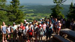 z widokiem na czeskie miasteczka