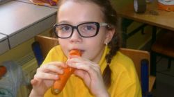 I popłynęła melodia z  marchewkowego fletu